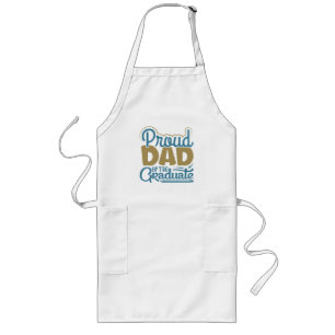 Proud Dad of the Graduate Long Apron