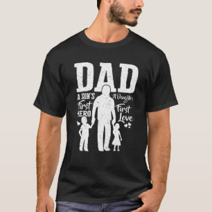 Proud Dad Of Twins Best Fathers Day From Son T-Shirt