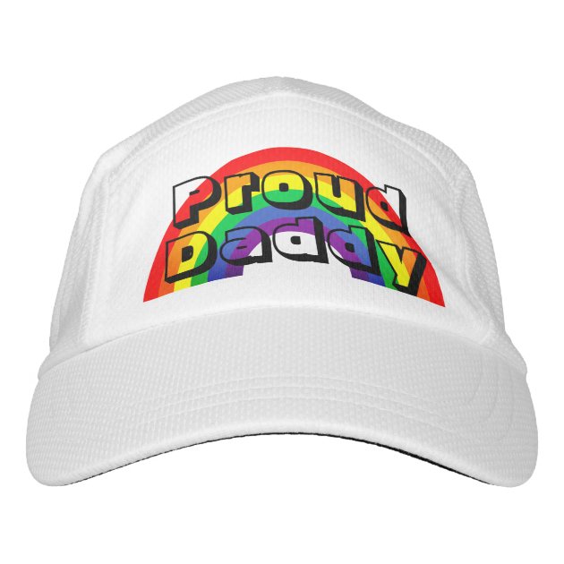 rainbow daddy hat