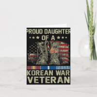 Proud Daughter Of Korean War Veteran Us Family Mat