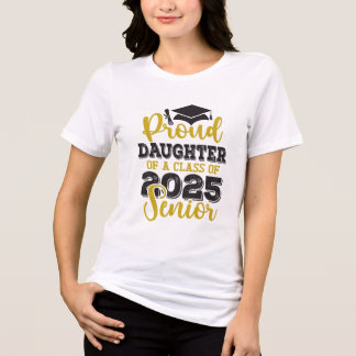 Proud Daughter of the Class of 2025 Senior  Tri-Blend Shirt