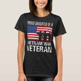 Proud Daughter Vietnam War Veteran for Matching wi T-Shirt