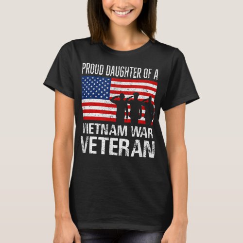 Proud Daughter Vietnam War Veteran for Matching wi T_Shirt