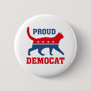 Proud Democat Button