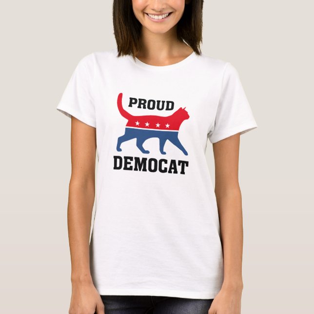 Proud Democat T-Shirt (Front)