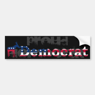 Proud Democrat Bumper Sticker