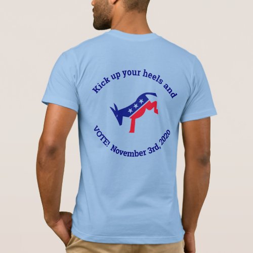 Proud Democrat Vote T_Shirt