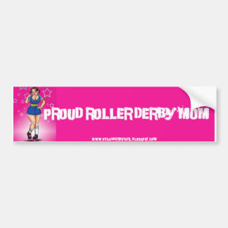 Proud Derby Mom Bumper Sticker