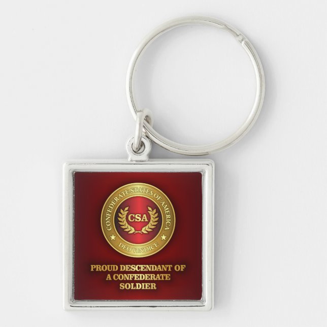 Proud Descendant Keychain (Front)