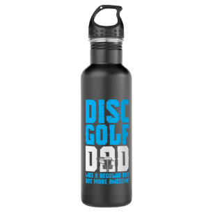 Proud Disc Golf Dad Stainless Steel Water Bottle