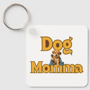 Proud Dog Momma Mother's Day Keychain