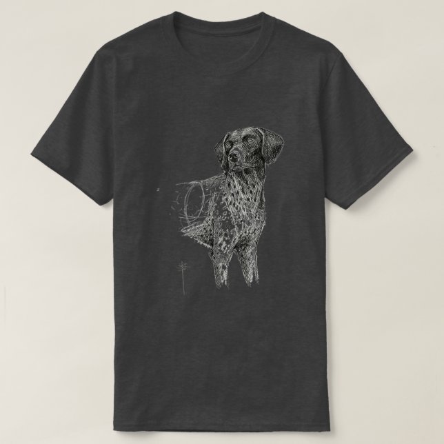 Proud Dog  T-Shirt (Design Front)