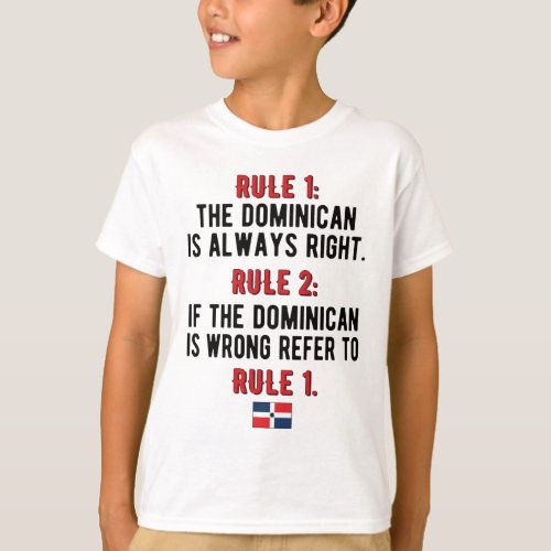 Proud Dominican Republic Flag Dominican Roots T_Shirt