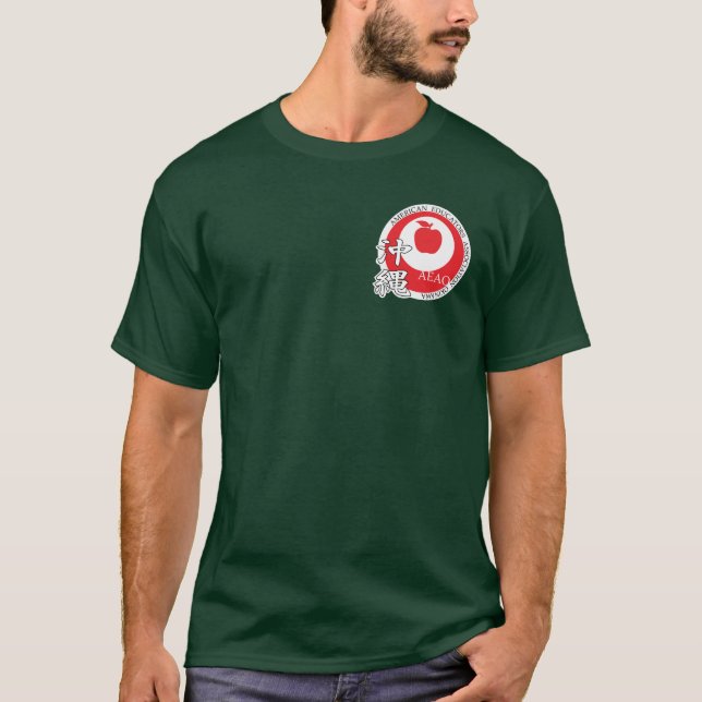Proud educator t-shirt (Green) (Front)
