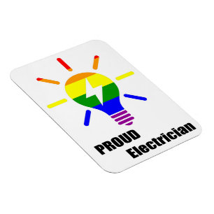 Proud Electrician Magnet