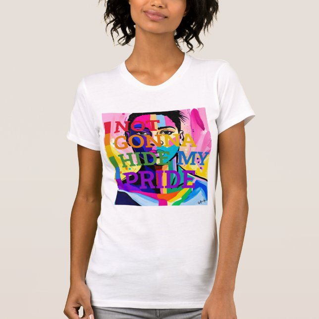 Proud Embracing My Authentic self T-Shirt (Front)