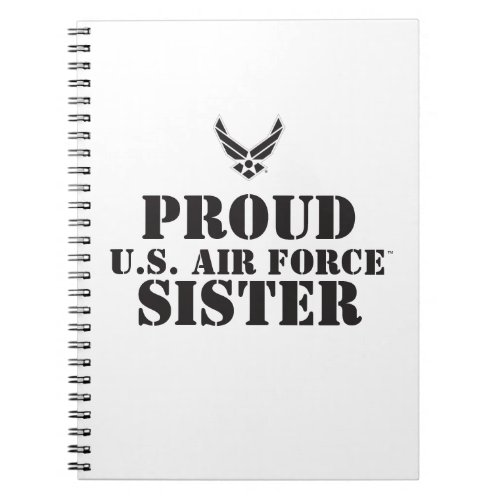 Proud Family  Black Logo  Star Notebook