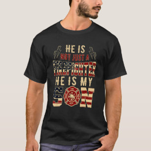 Proud Family Fire Son Is Firefighter Hero Dad Mom T-Shirt