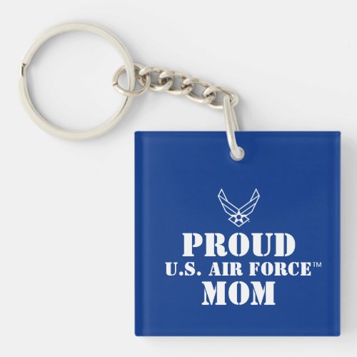 Proud Family _ Logo  Star on Blue Keychain