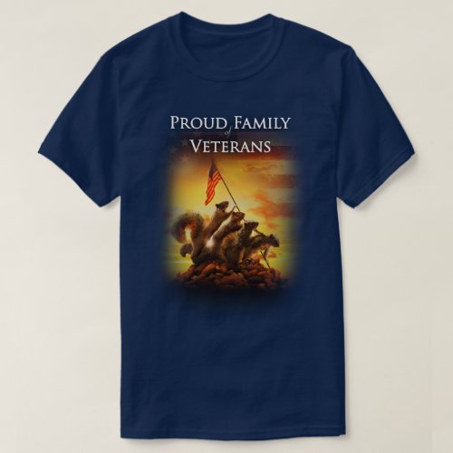 Proud Family of Veterans T_Shirt