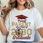 Proud Family Personalized Graduation Class Of 2024 T-Shirt<br><div class="desc">Celebrate the monumental achievement of your 2024 graduate in style with our Proud Family Personalized Graduation Class Of 2024 T-Shirt. This isn't just any graduation shirt – it's a symbol of familial pride, tailored to make memories last a lifetime. Crafted with premium maroon and gold hues, this shirt exudes elegance...</div>