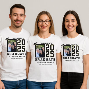 Proud Family Personalized Matching Graduation T-Shirt