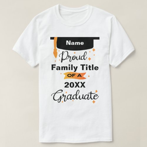 Proud Family Senior 2023 Personalized Name T_Shirt