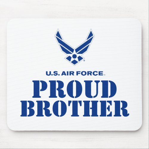 Proud Family  Small Air Force Logo  Name Mouse Pad