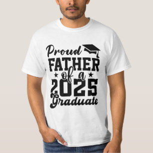 Proud father of a 2025 graduate class of a 2025 T-Shirt