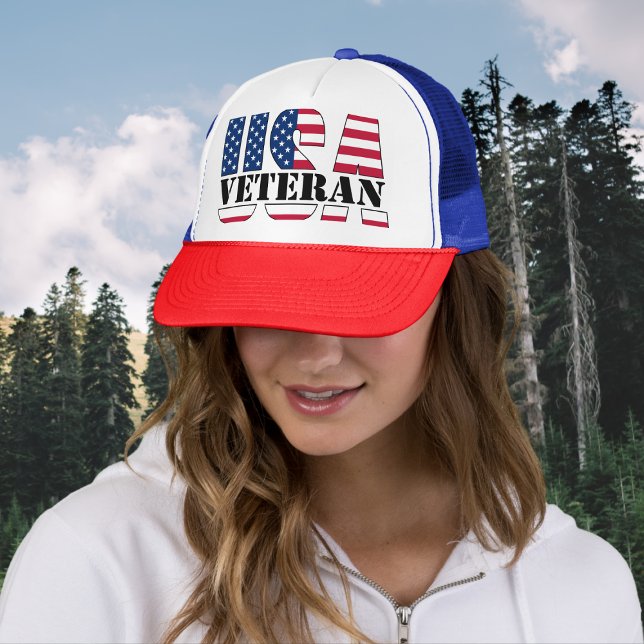 Proud Female Veteran Patriotic Baseball Cap Hat (Creator Uploaded)