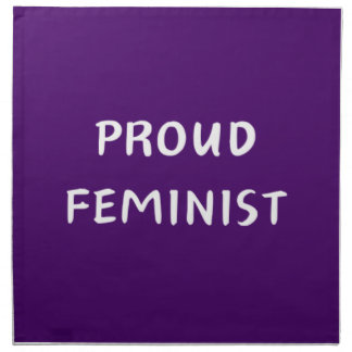 Proud Feminist Cloth Napkin