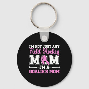Proud Field Hockey Goalkeeper Mom Field Hockey Goa Keychain