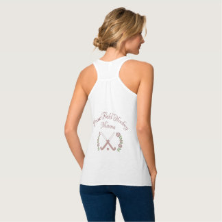 Proud Field Hockey Mama | Feminine Varsity Hockey Tank Top