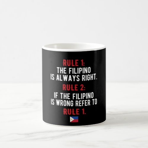 Proud Filipino Roots Philippines Flag Filipino Coffee Mug
