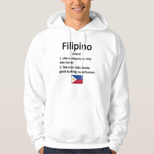 Proud Filipino Roots Philippines Flag Filipino Hoodie