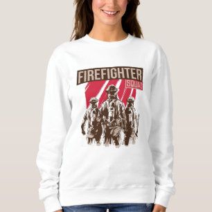 Proud Firefighter Squad Sweatshirt