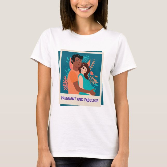 Proud First Time Mother – Baby on the Way Tee (Front)