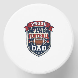 Proud Flag Football Dad Vintage Patriotic Badge De Mini Candle Favors