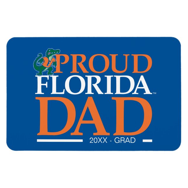 Proud Florida Dad Magnet (Horizontal)