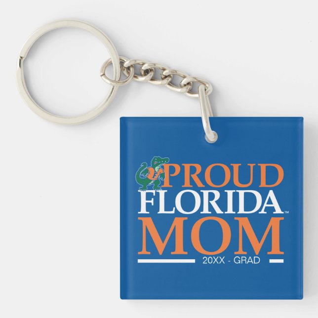 Proud Florida Mom Keychain (Front)