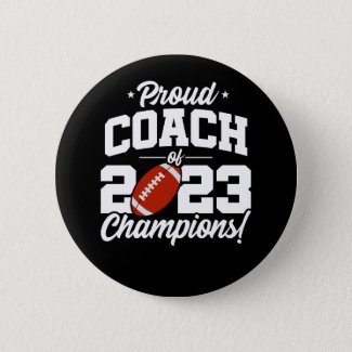Proud Football Coach - Champions 2023 - School
