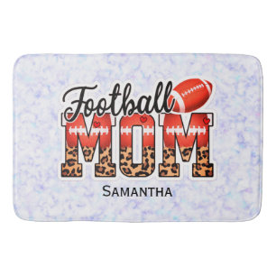 Proud Football Mom – Game Day Enthusiast Bath Mat