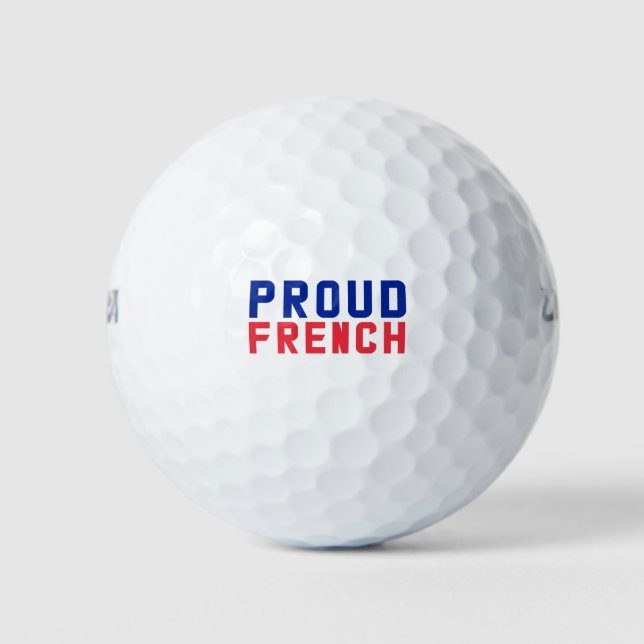 Proud French Golf Balls (Front)