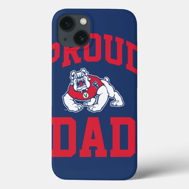 Proud FSU Bulldog Dad Case-Mate iPhone Case (Back)