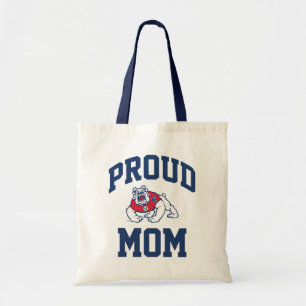Proud FSU Bulldog Mom Tote Bag