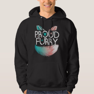 Proud Furry Fandom Cosplay Animal Lover Furries Fu Hoodie