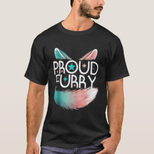 Proud Furry Fandom Cosplay Animal Lover Furries Fu T-Shirt