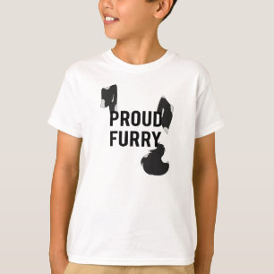 Proud Furry with Dog Ears and Tail T-Shirt