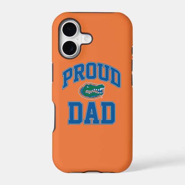 Proud Gator Dad Iphone Case (Back)