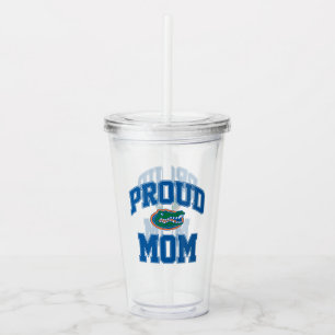 Proud Gator Mom Acrylic Tumbler